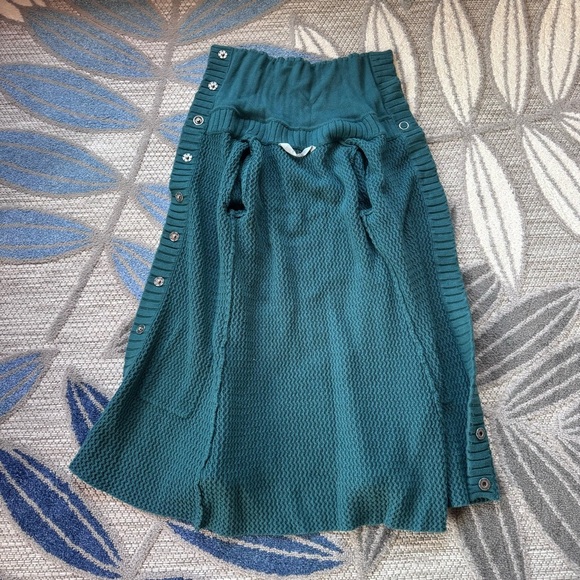 Athleta Women’s Sula Snap Teal Tunic Button Snap Sweater Cardigan Size XS - Picture 4 of 7